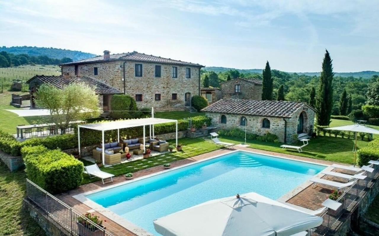Villa La Colonna Bucine Exterior photo