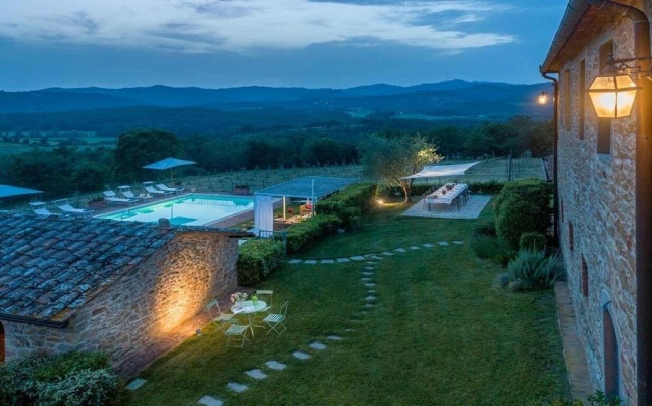 Villa La Colonna Bucine Exterior photo
