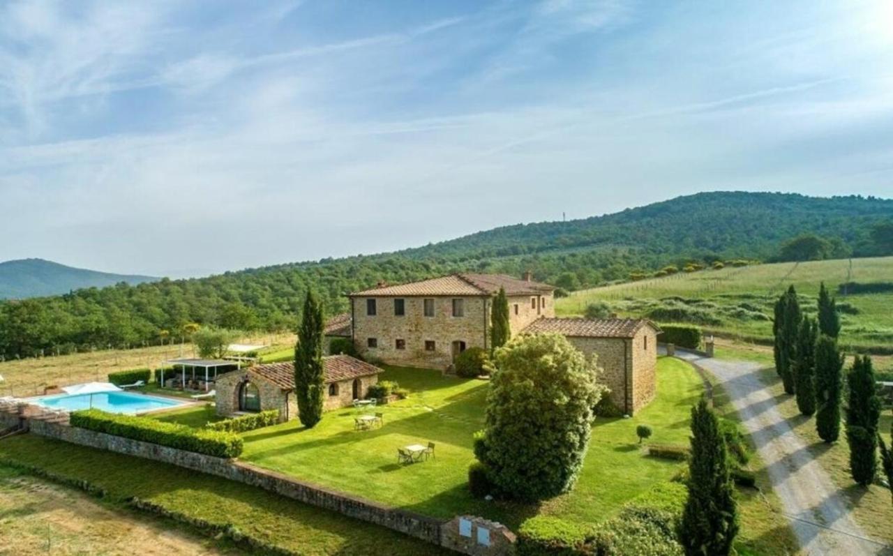Villa La Colonna Bucine Exterior photo